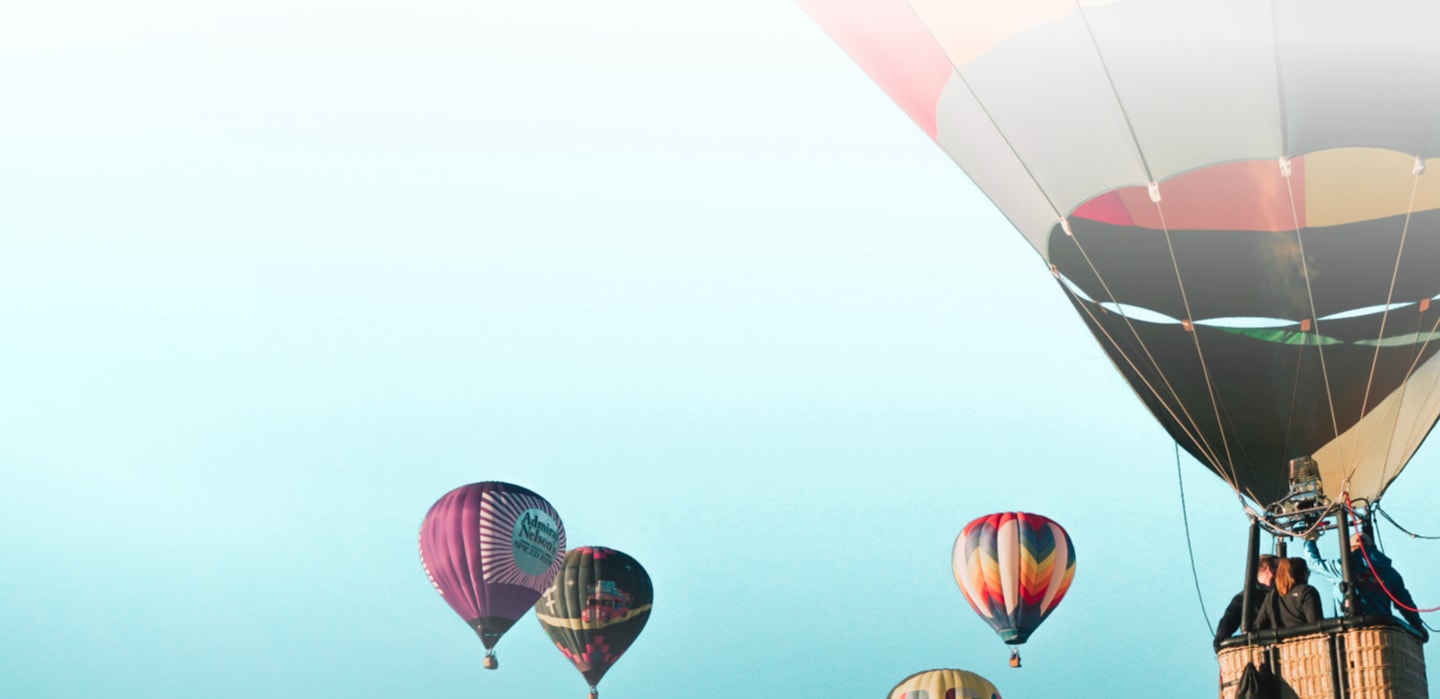 Hot air balloons